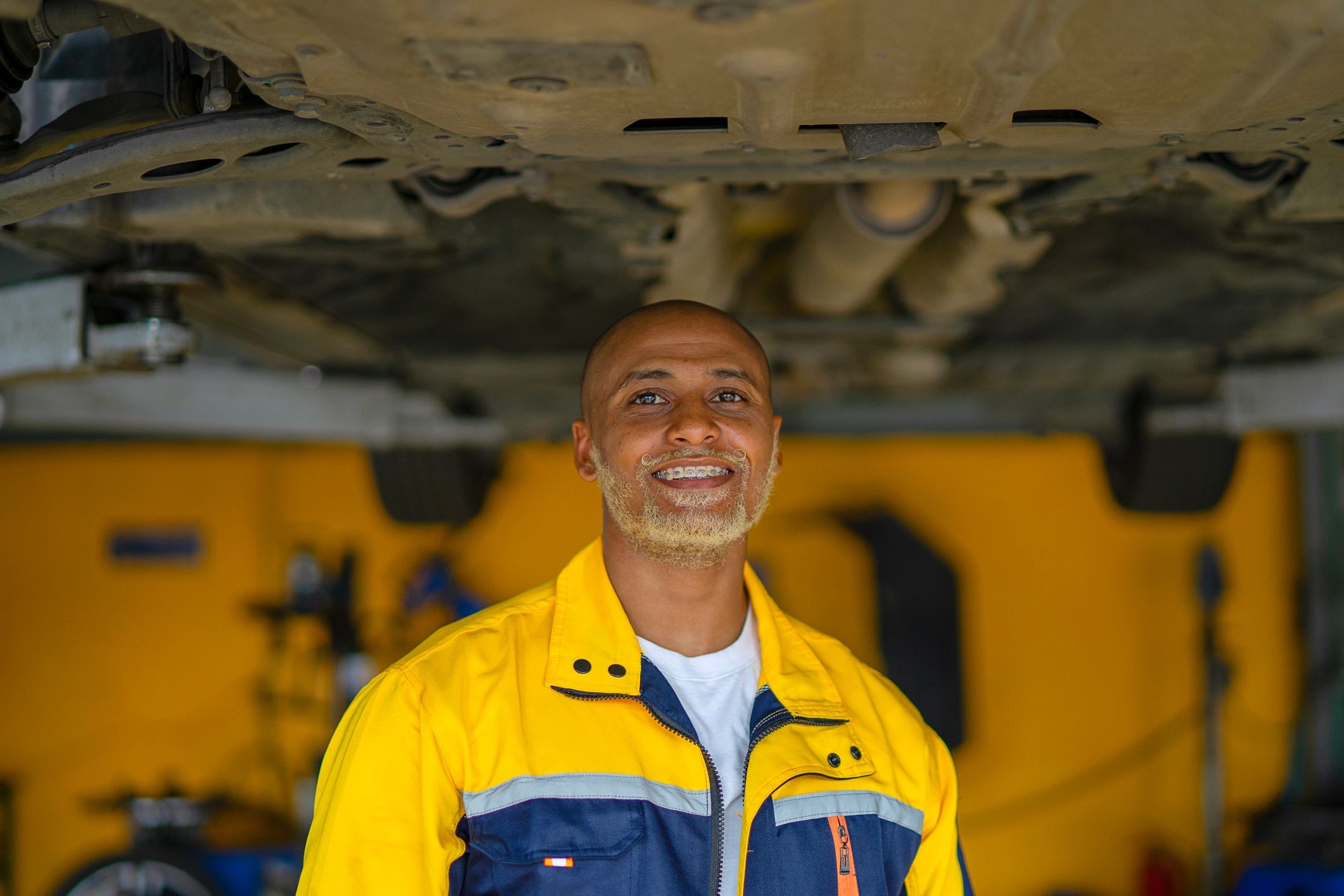 Professional worker portrait for testimonial